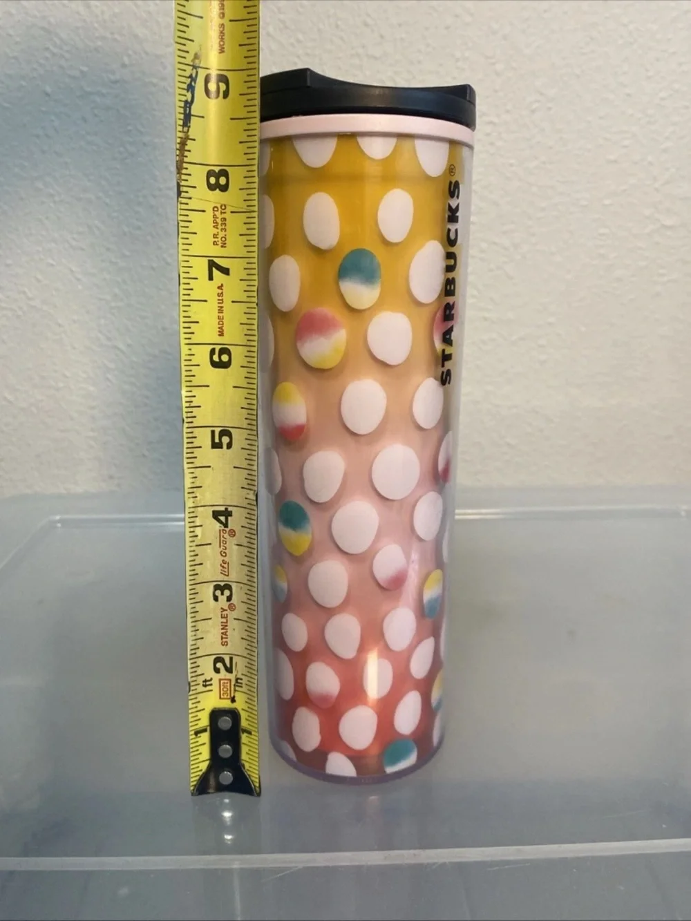 Starbucks Pink Easter Eggs Acrylic Tumbler 16 Oz 2019 Flaw